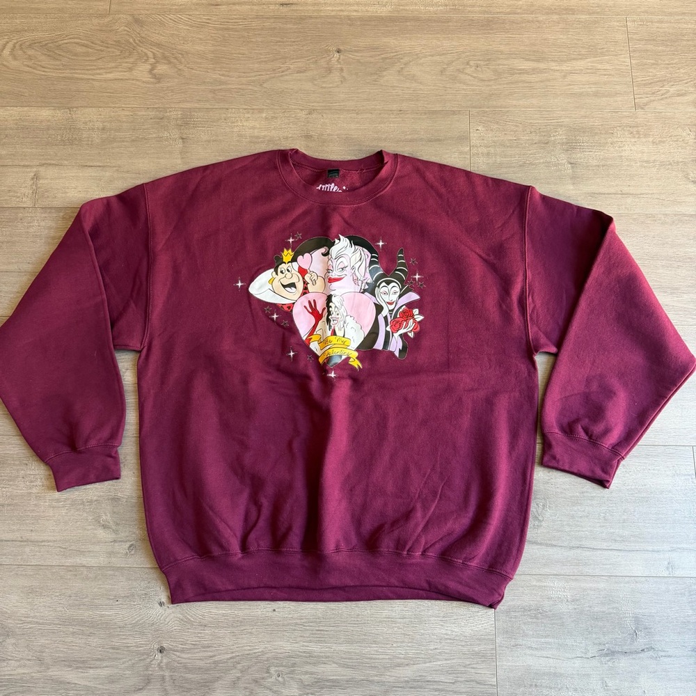 Disney Villains “Be My Valentine” sweatshirt - size XL